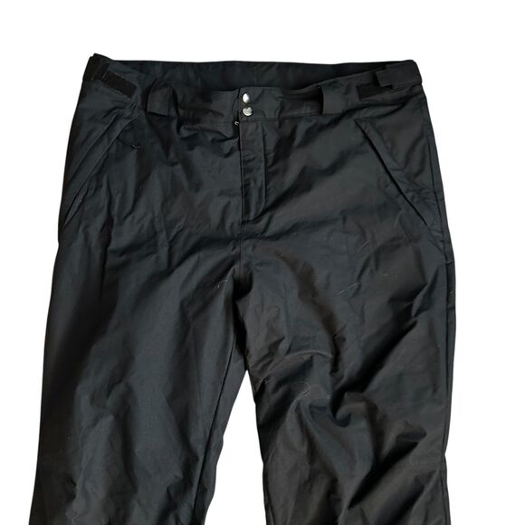 Columbia Men's Black Omni-Tech Nylon Ski Snow Pants Elastic Waist Size XL - Picture 3 of 5